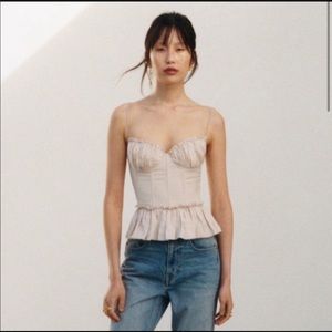 H&M x Brock Collection corset top M